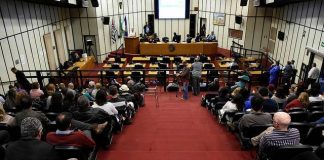 Sessão na Câmara Municipal (Foto: Allan S Ribeiro/Divulgação)