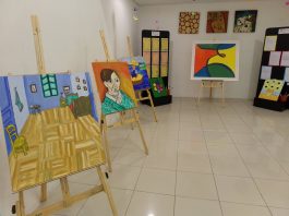 Pinturas da Fundação Educandário (Foto: Divulgação)