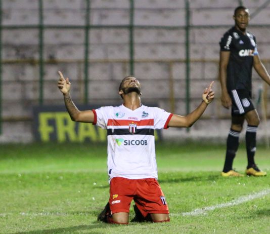 Micael comemora gol contra a Ponte Preta (Foto: Rogério Moroti/Agência Botafogo)