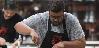 Leonardo Santos no Master Chef (Foto: Divulgação/Band)